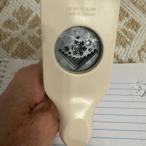 Cream Craft Punch with Star Design